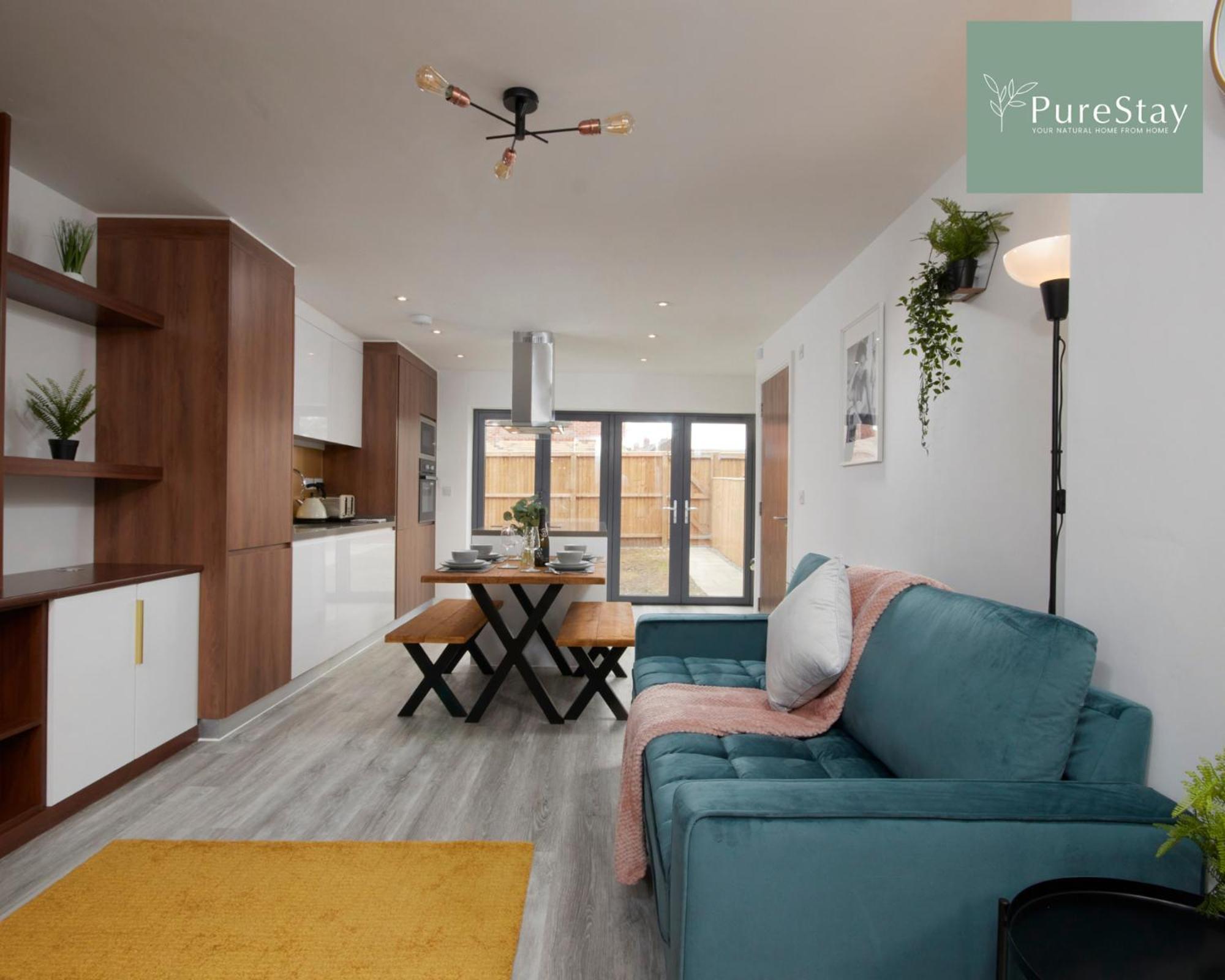 Stunning 5 Bed House in Manchester Sleeps8 wParking Exterior foto