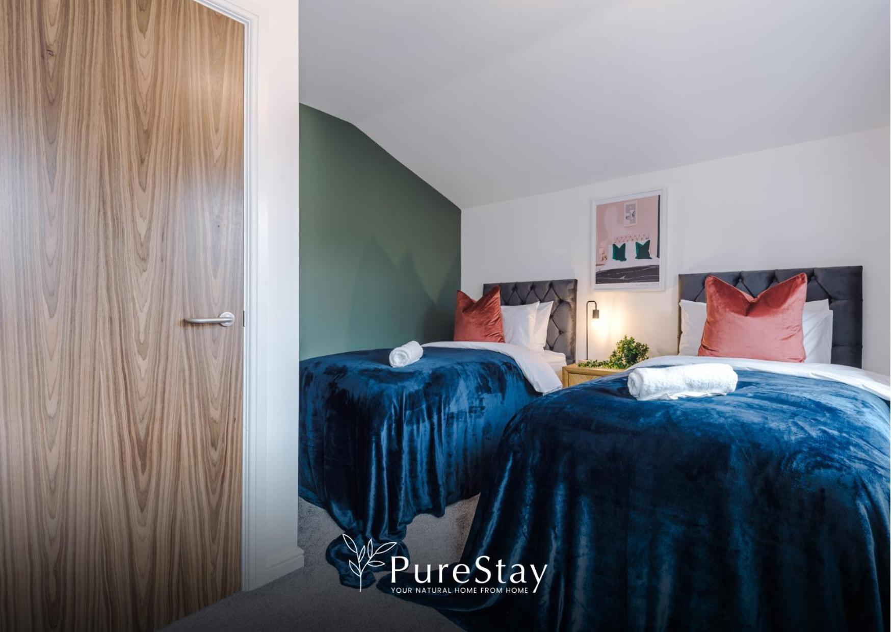 Stunning 5 Bed House in Manchester Sleeps8 wParking Exterior foto