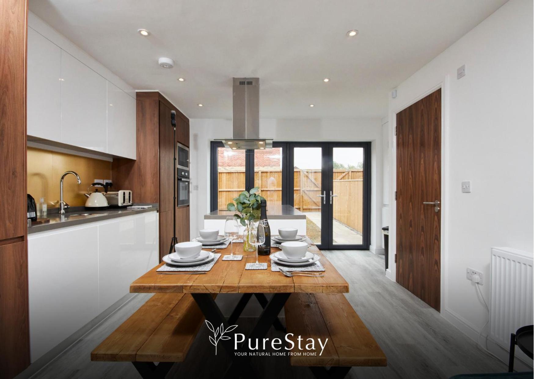 Stunning 5 Bed House in Manchester Sleeps8 wParking Exterior foto
