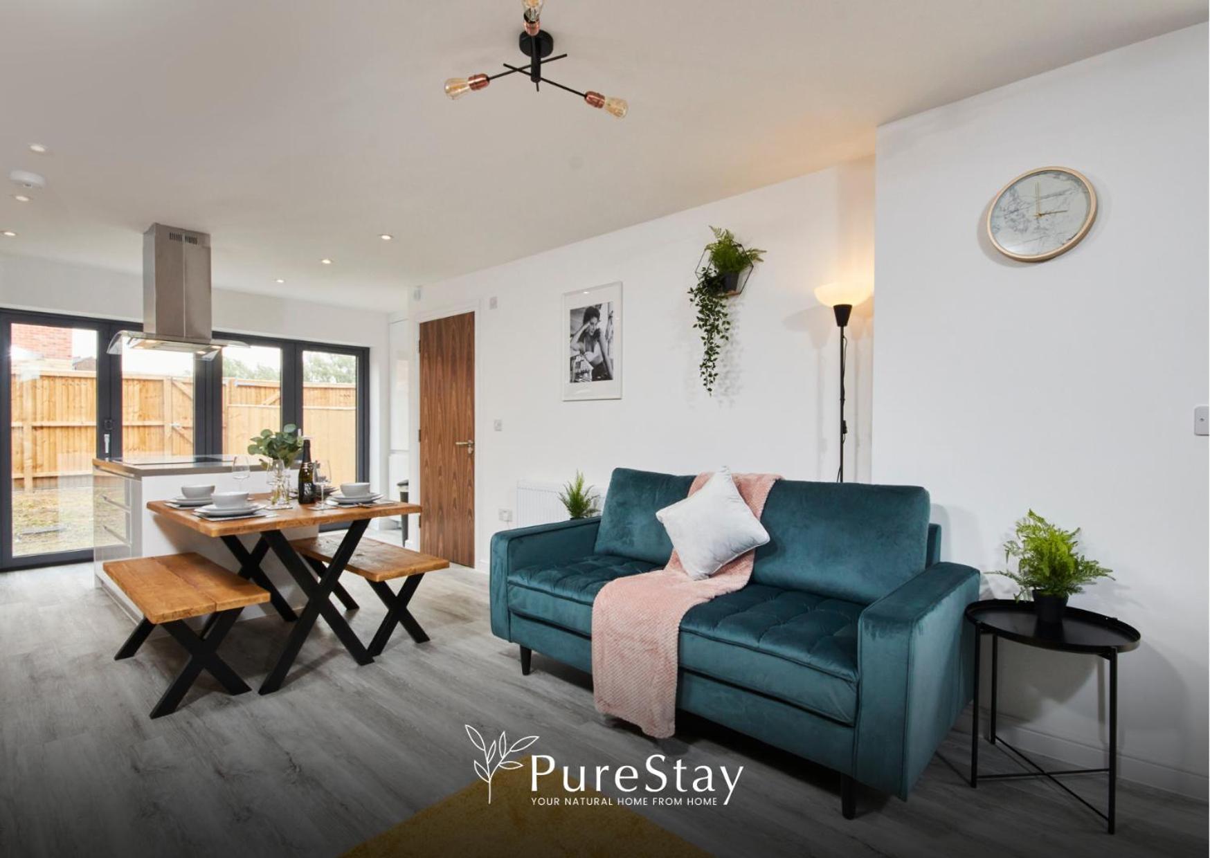 Stunning 5 Bed House in Manchester Sleeps8 wParking Exterior foto